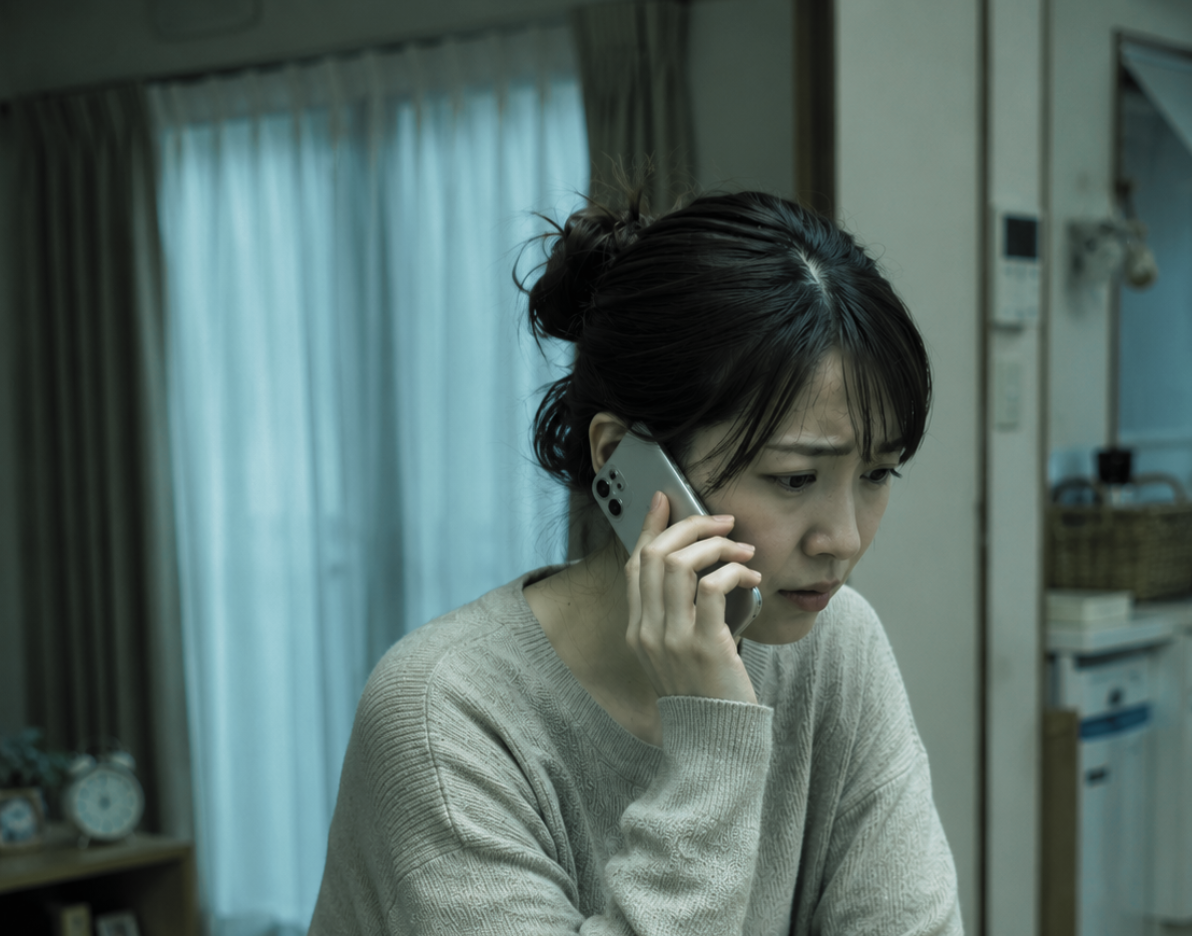 ひとりで抱え込まず相談するイメージ