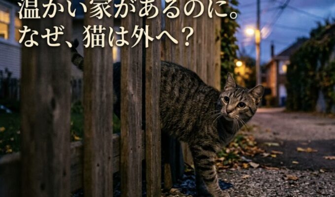 猫が外に出たがる理由7つ｜プロが教える「脱走させない対策」と、もし逃げたときの正しい探し方